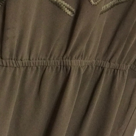 Vanity army green dress. SZ L - Picture 4 of 5